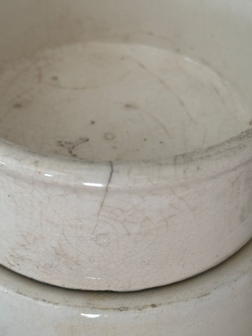 Vintage English Ironstone Meat Pot