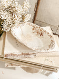 Late 1800’s ironstone Transferware butter dish