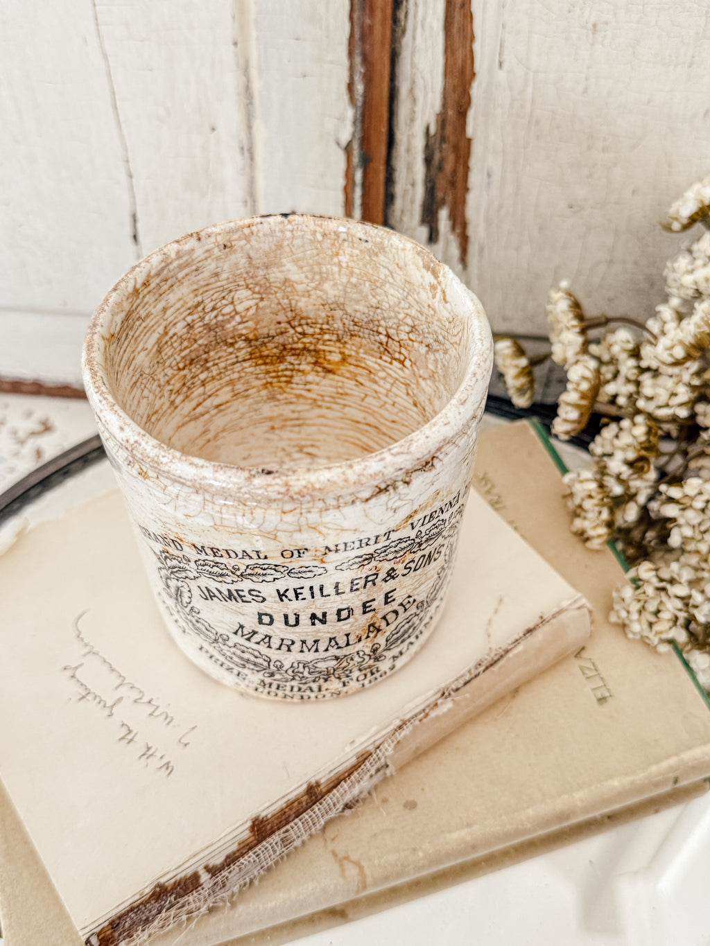 English James Keiller & Sons Dundee Marmalade Jar