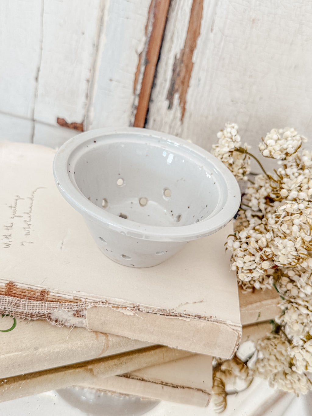 Vintage French berry bowl