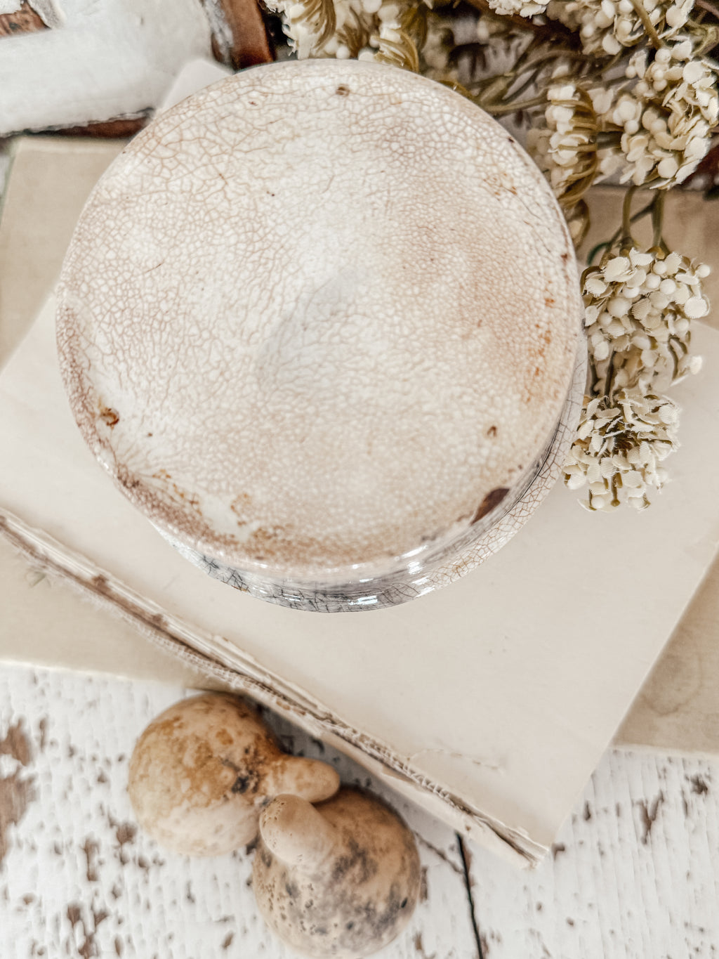 Vintage English Ironstone Meat Pot