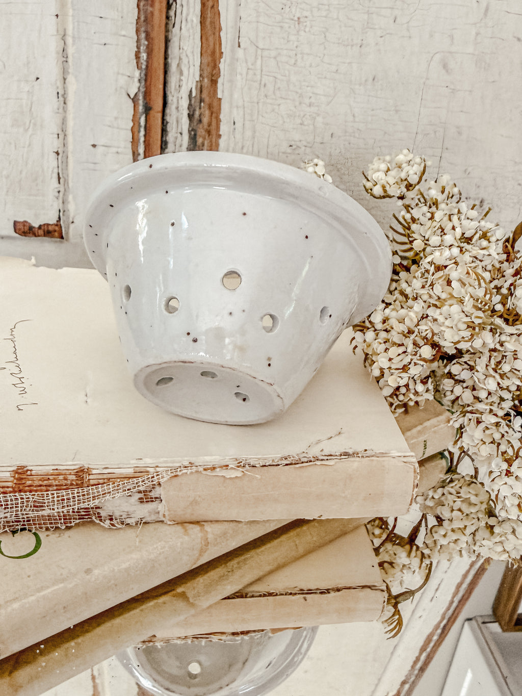 Vintage French berry bowl