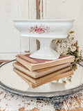 Taylor & Knowles Ironstone Footed Fruit Compote Bowl early 1900’s