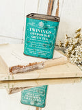 1970’s Vintage Twinings Gunpowder Green Tea tin
