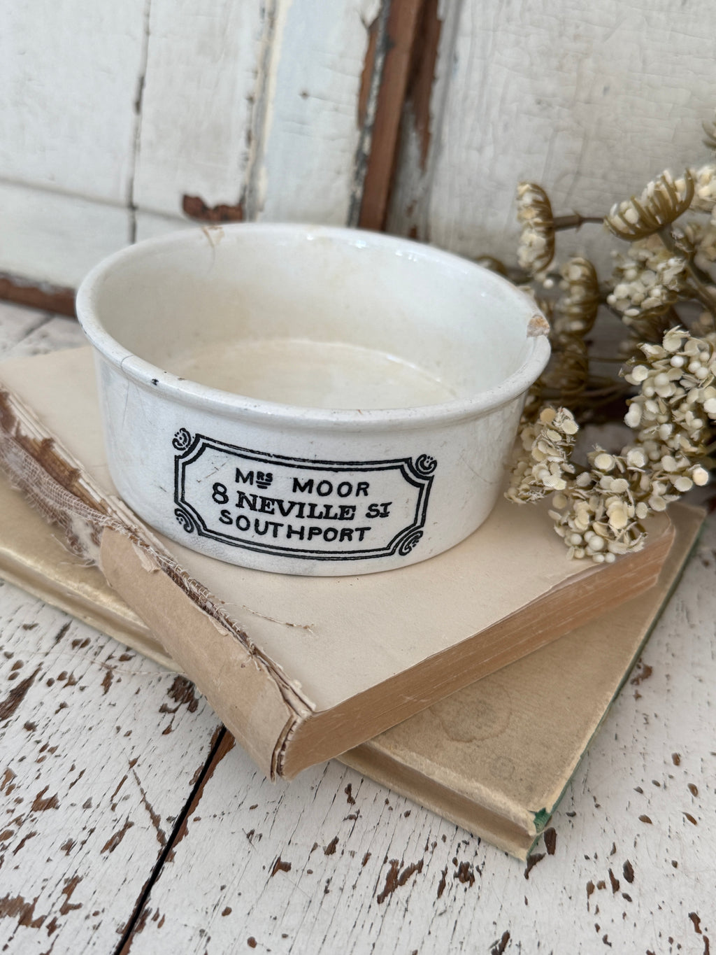 Vintage English XL meat pot rare size