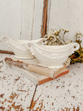 1960’s Vintage Chamberstick Candle Holders set of 2