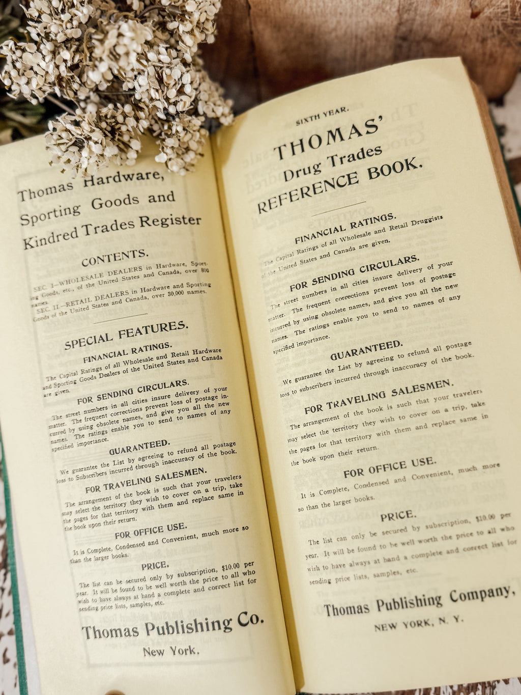 Vintage The Buyer's Guide 1905-1906 (1985 replica)